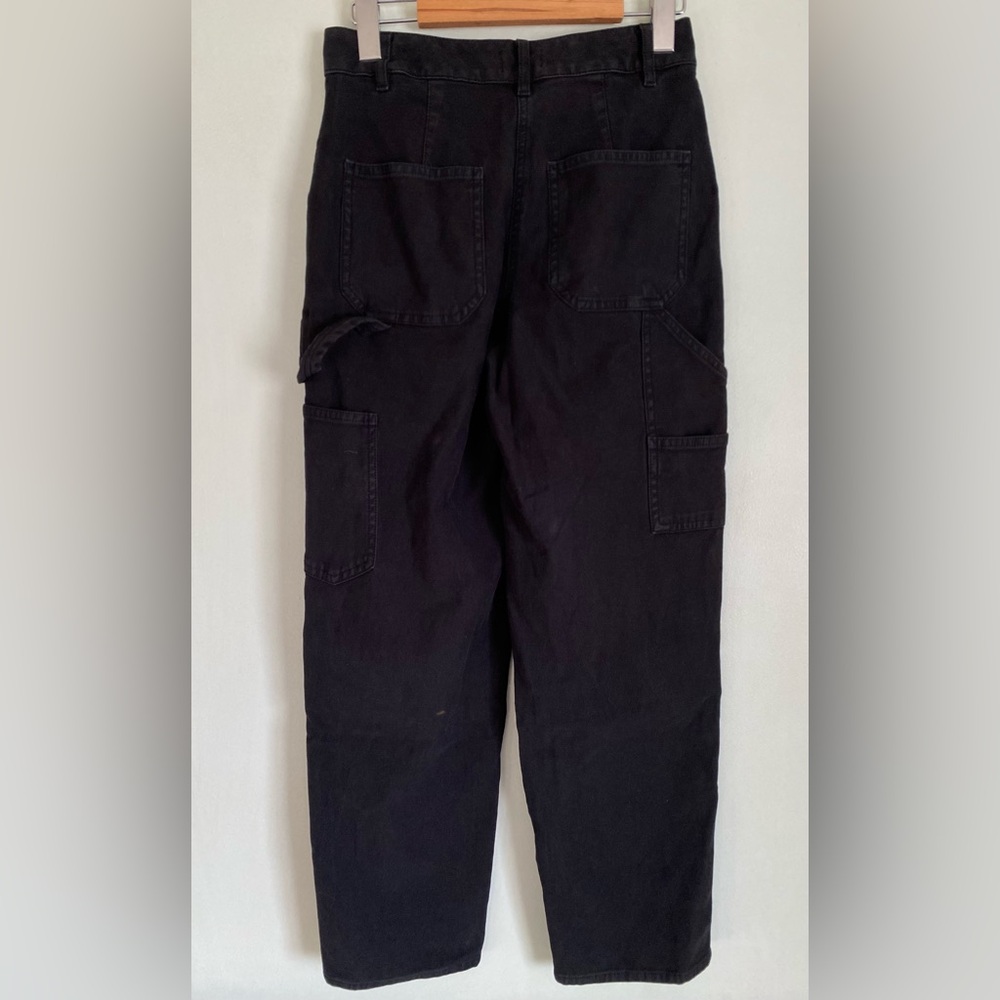Wilfred Free Aritzia Brennan Carpenter Black Pants Size 0 Pockets Loop Cotton - Picture 12 of 16
